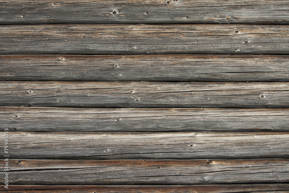 Fototapeta premium Detail on old wooden wall