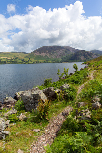 The Lakes Ennerdale Water Cumbria England uk