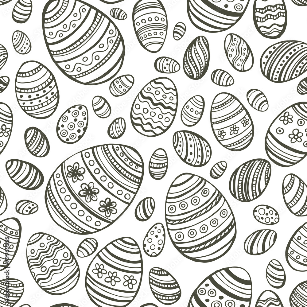 Easter Egg. Vector seamless pattern Easter Egg. Vector seamless pattern