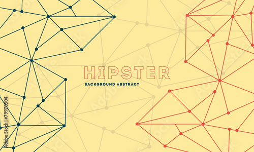 Fondo hipster
