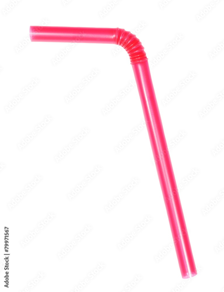 drinking straw isolated on white background (with clipping path) drinking straw isolated on white background (with clipping path)