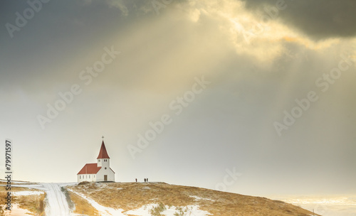 The church at Vik, Iceland