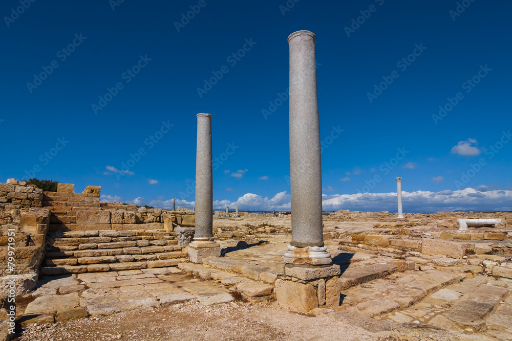 cyprus greek ancient city ruin