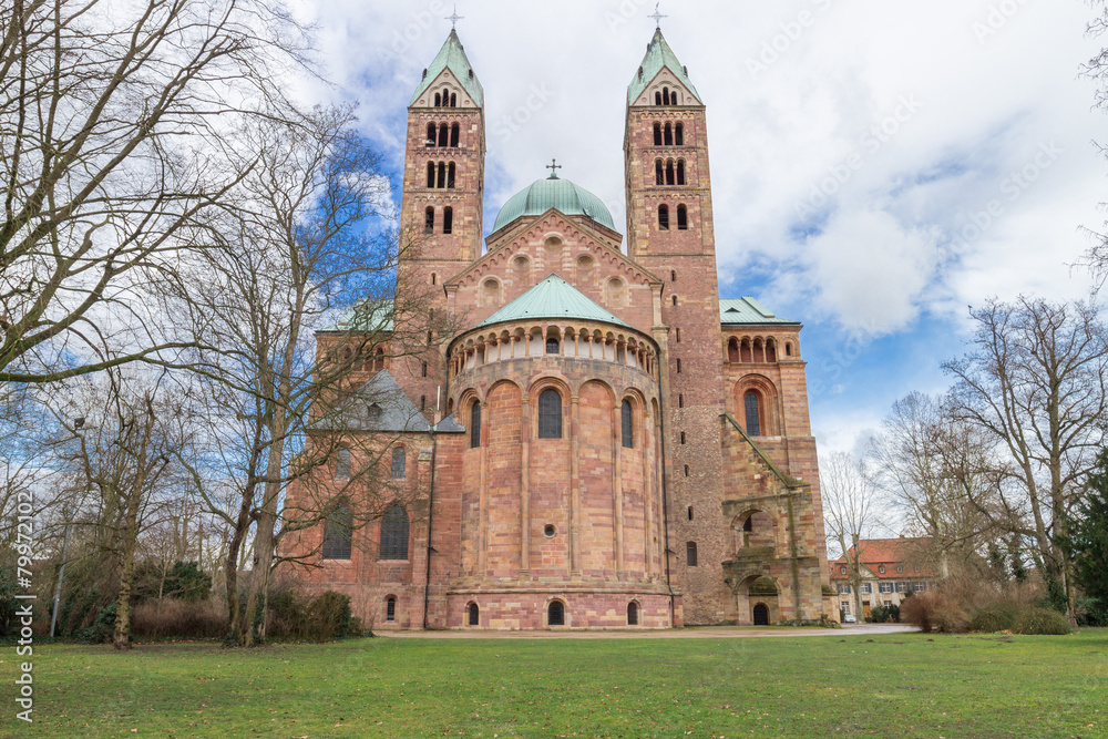 Speyer Cathedral Exterior Speyer Cathedral Exterior