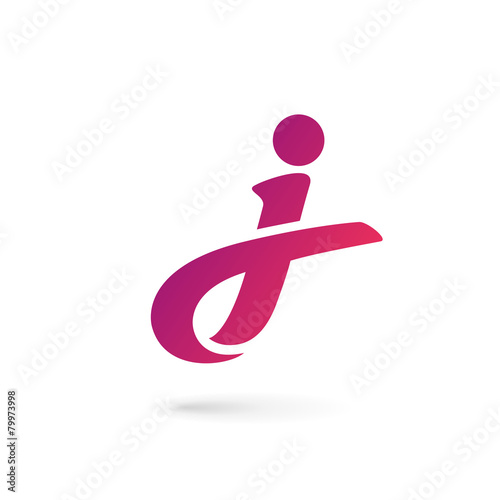 Letter J logo icon design template elements