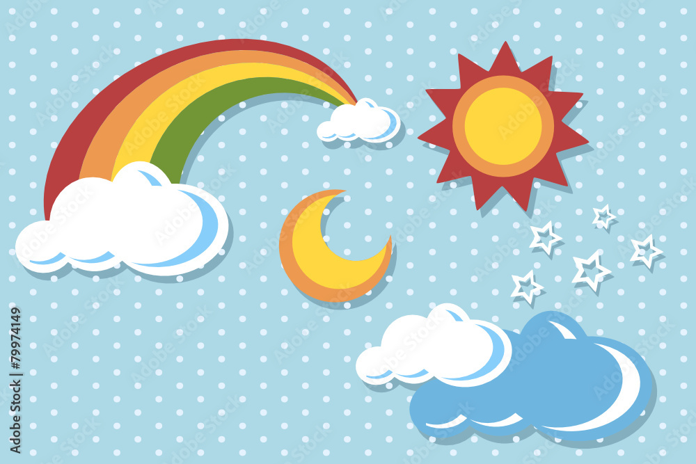 cartoon weather icons cartoon weather icons