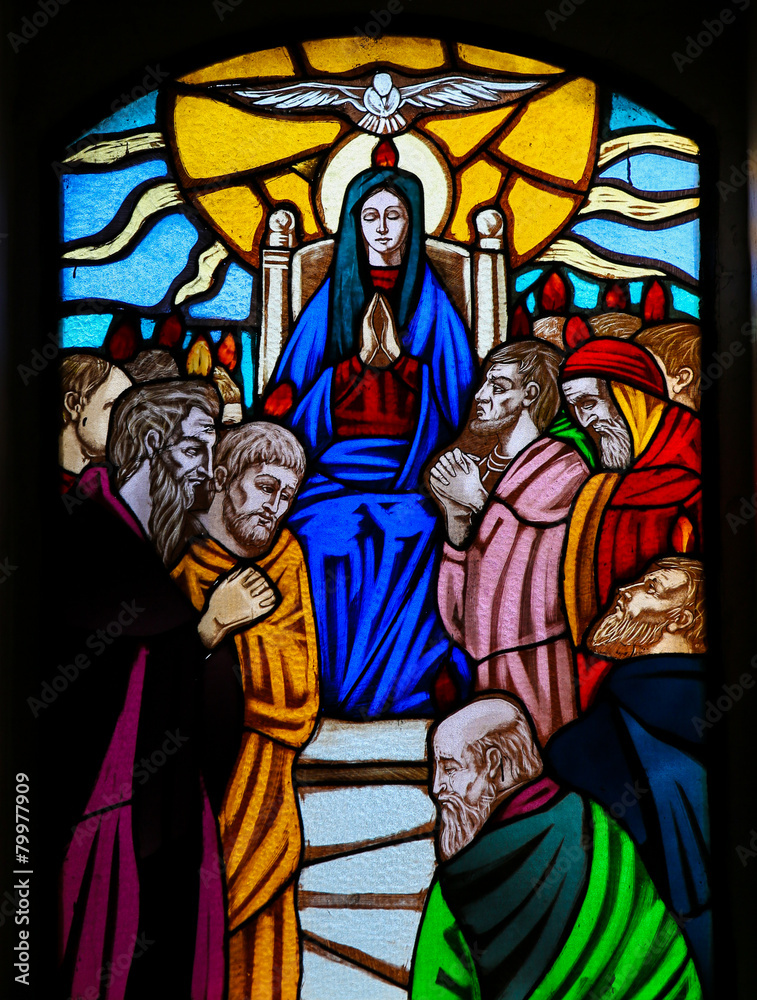 Stained Glass - Pentecost window
