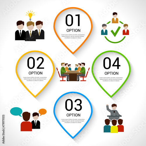 Meeting Icons Set