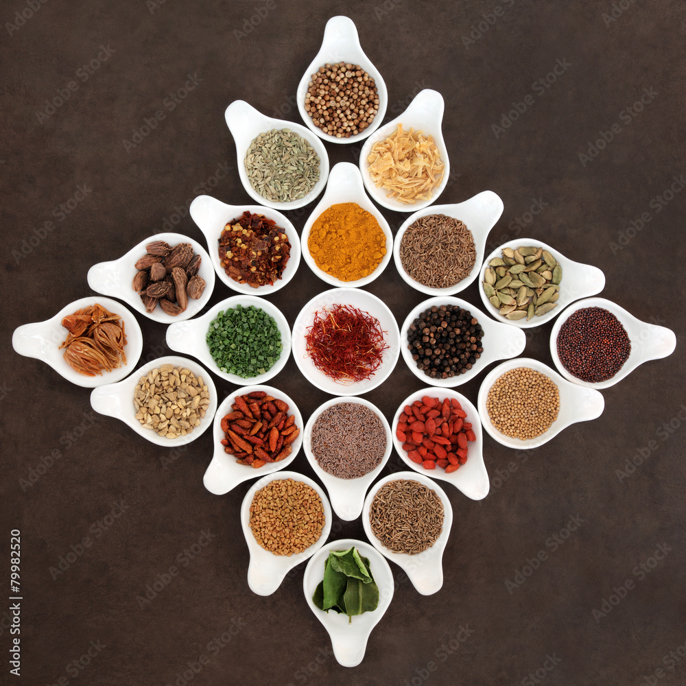 Herb and Spice Abstract