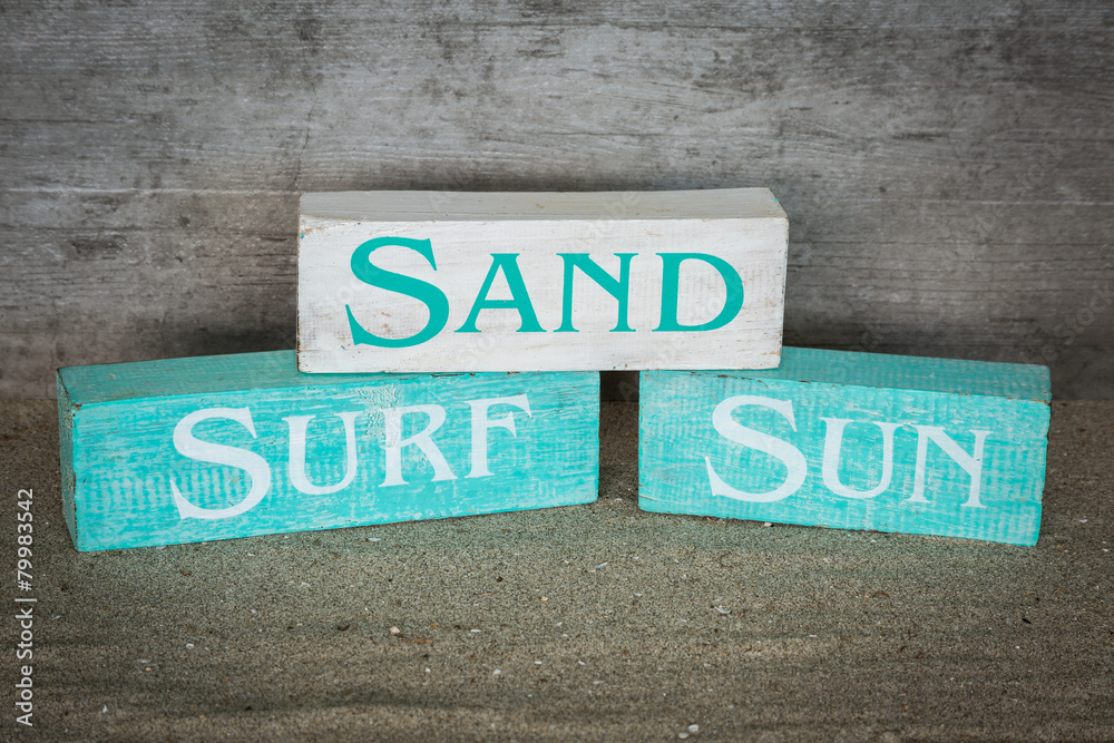 Fototapeta premium Becah Decor Blocks