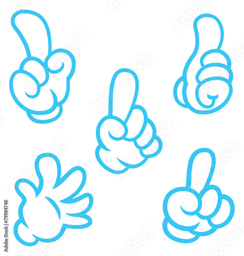 cartoon hand