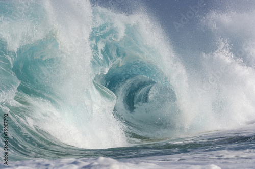 USA, Pacific Ocean, Hawaii, Great wave photo