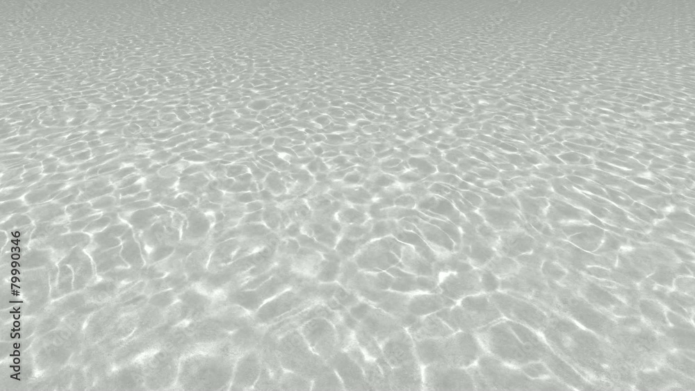 High quality Looping animation of ocean waves from underwater with floating plancton. Light rays shining through. Great popular marine Background