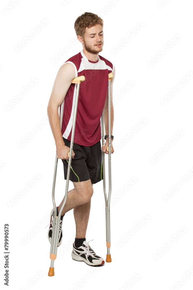 Young man get injury Young man get injury