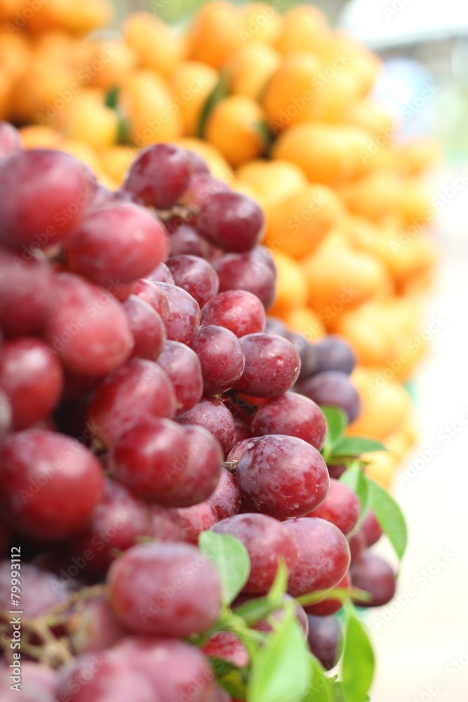 Fresh grapes Fresh grapes
