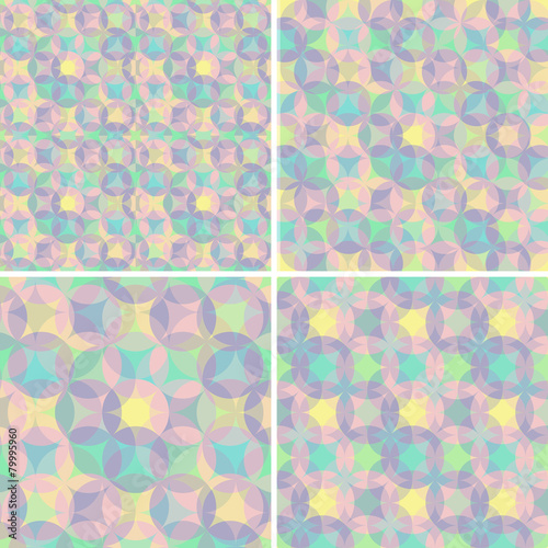 abstract retro geometric pattern