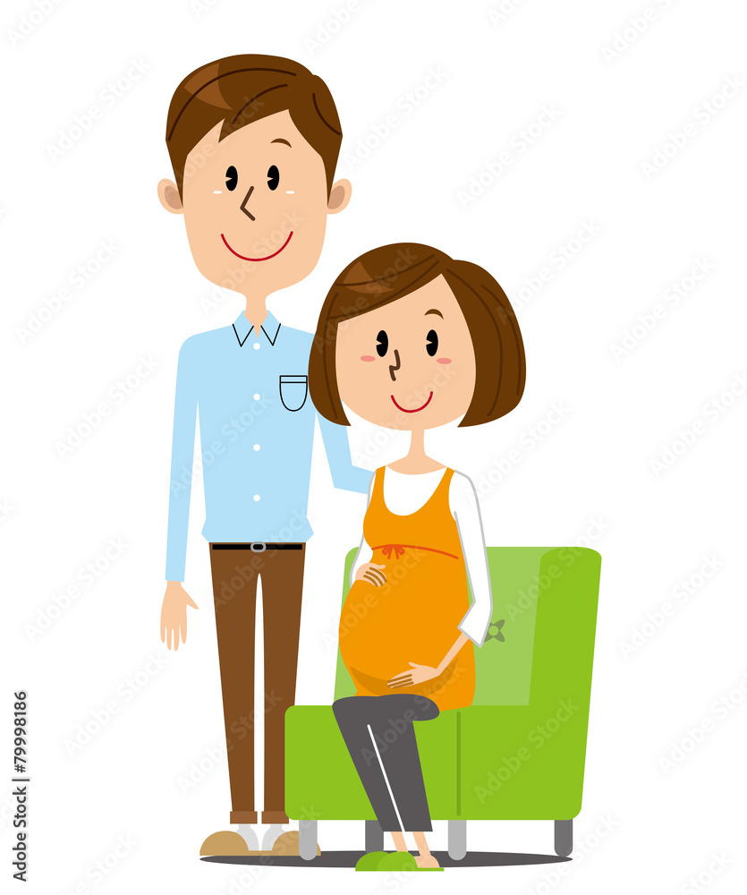 夫婦 妊婦 夫婦 妊婦