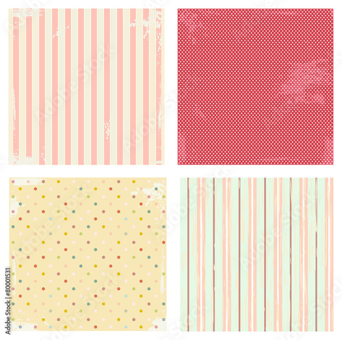 Set of vector backgrounds