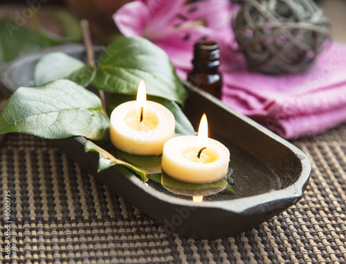 Spa Floating Burning Candles