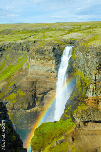 Haifoss - Waterfall in Iceland