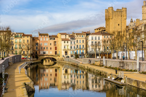 Canal de la Robine in Narbonne, Languedoc-Roussillon - France #80002374
