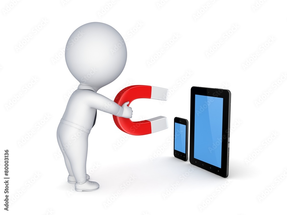 Tablet pc and mobile phone. Tablet pc and mobile phone.