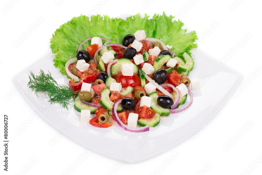 Greek salad. Greek salad.