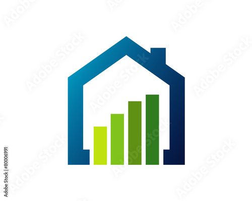 home ascending graphic