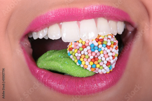 Bouche bonbon photo