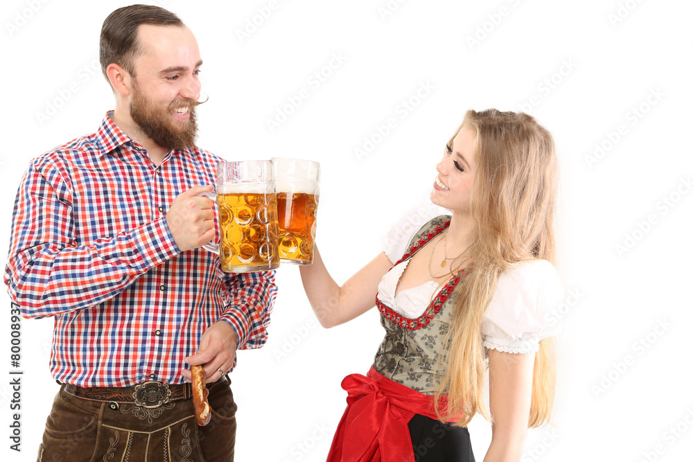 Pärchen in Tracht Pärchen in Tracht