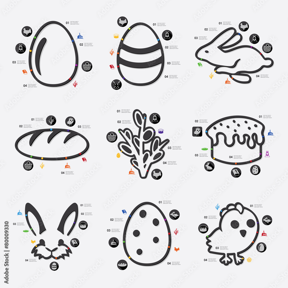 easter infographic easter infographic