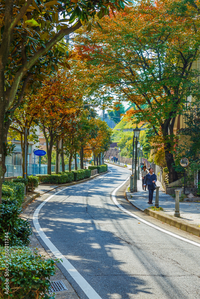 Kitano District in KObe, Japan