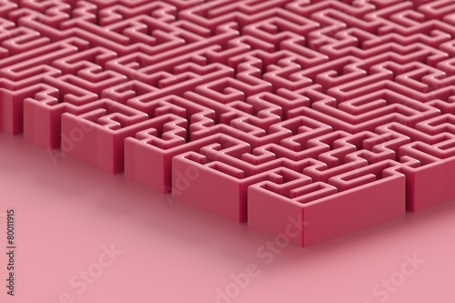 Infinite maze