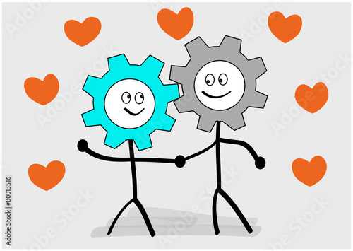 Perfekte Partnerschaft