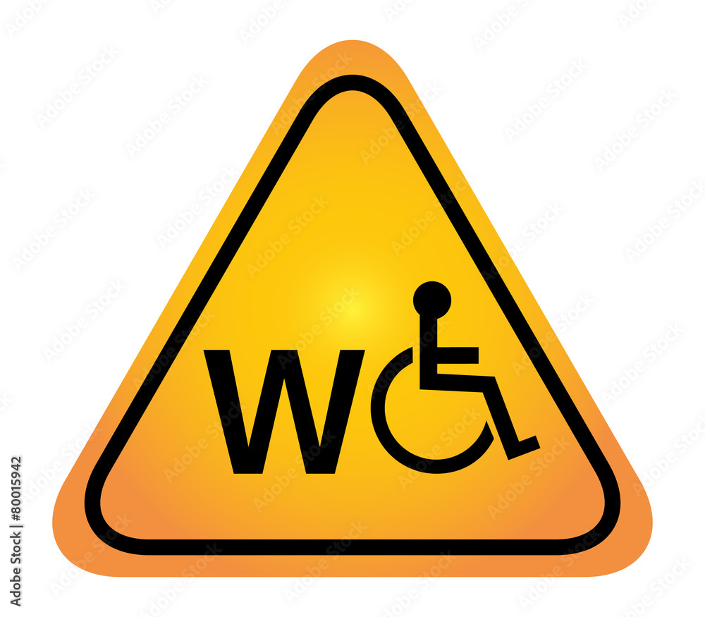 WC disabled wheelchair WC disabled wheelchair