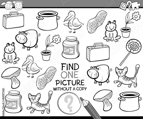 find single picture game cartoon