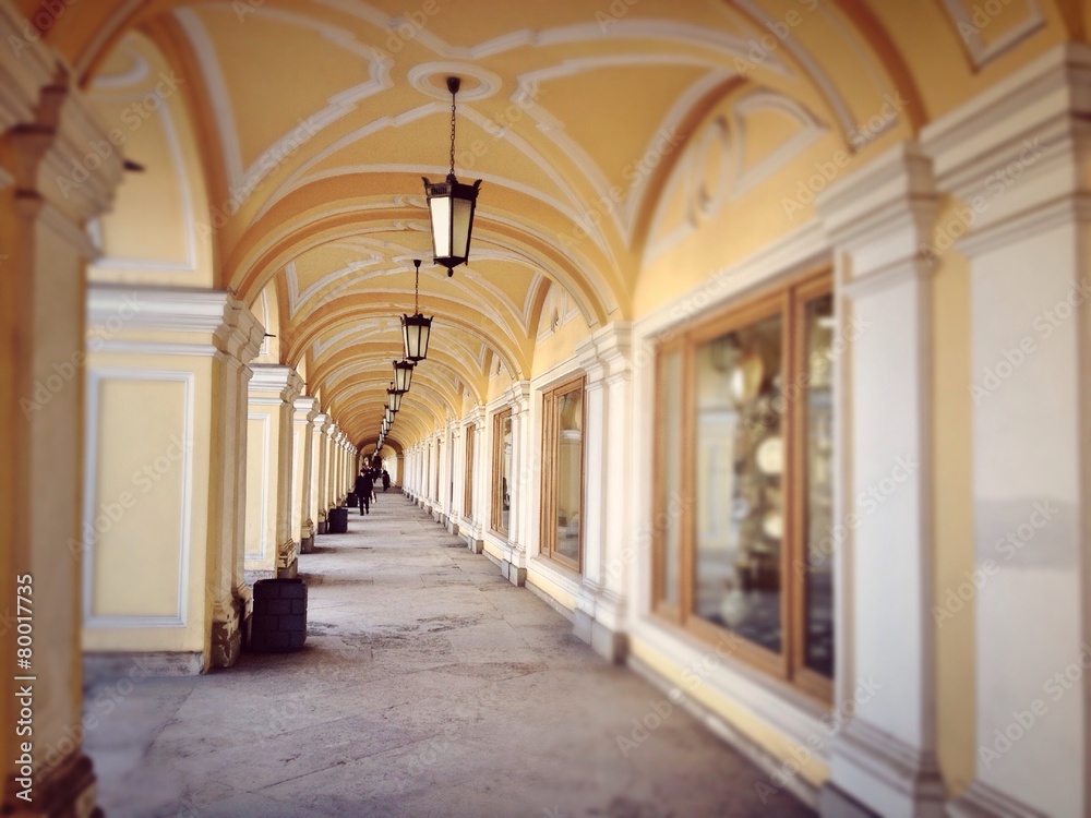 old shopping centre in saint petersburg