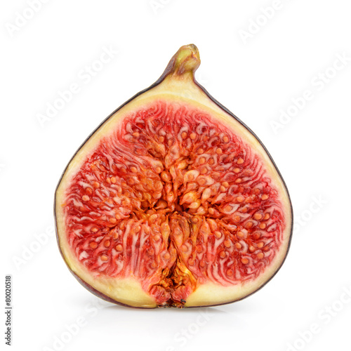 fig isolated on white