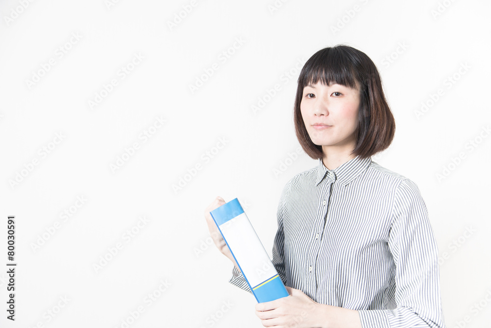 白バックOLポートレート 白バックOLポートレート