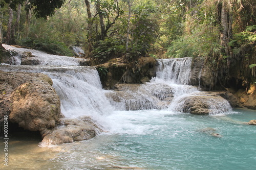 kuang si waterfalls  Laos