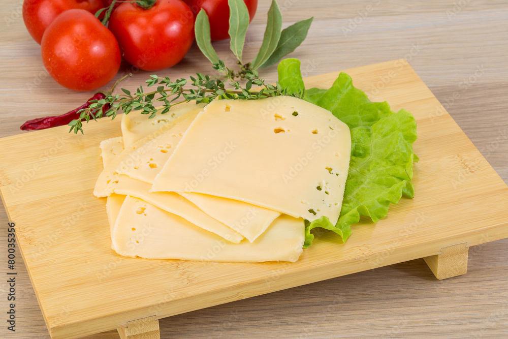 Sliced cheddar Sliced cheddar