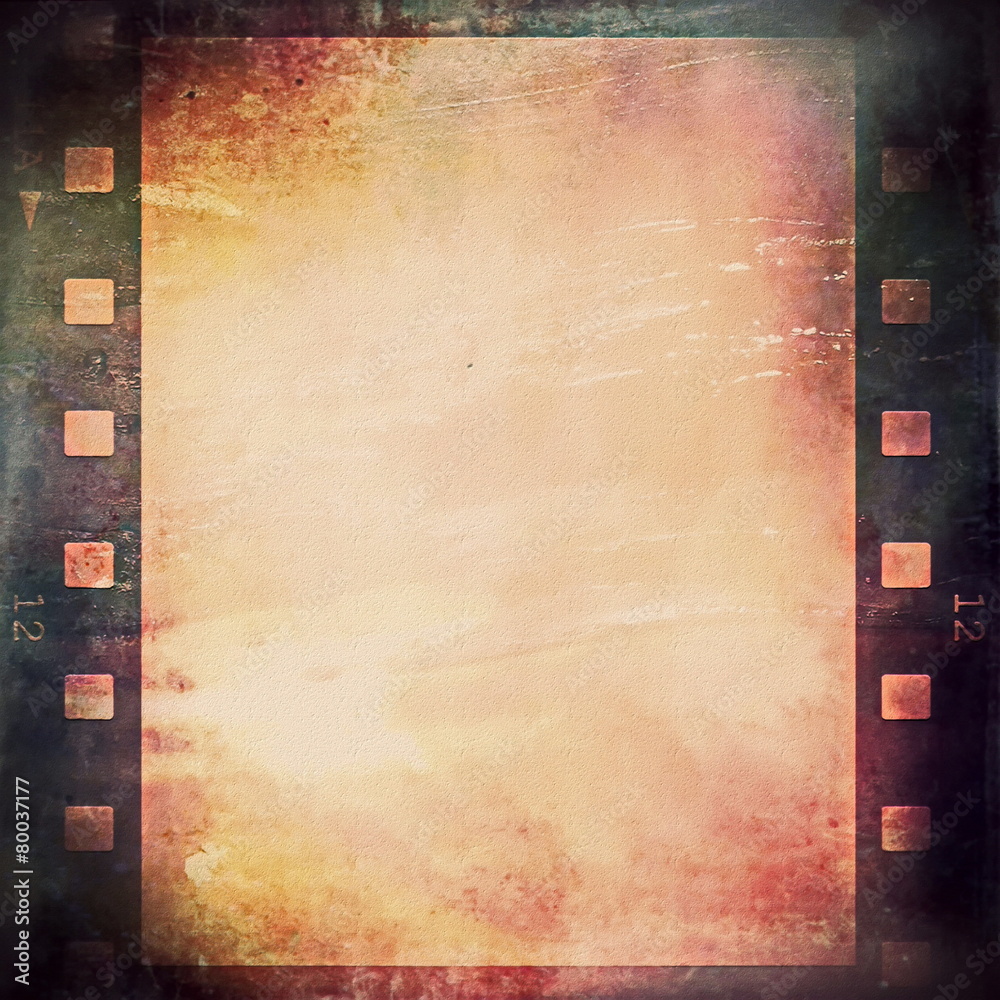 Obraz premium grunge film strip background