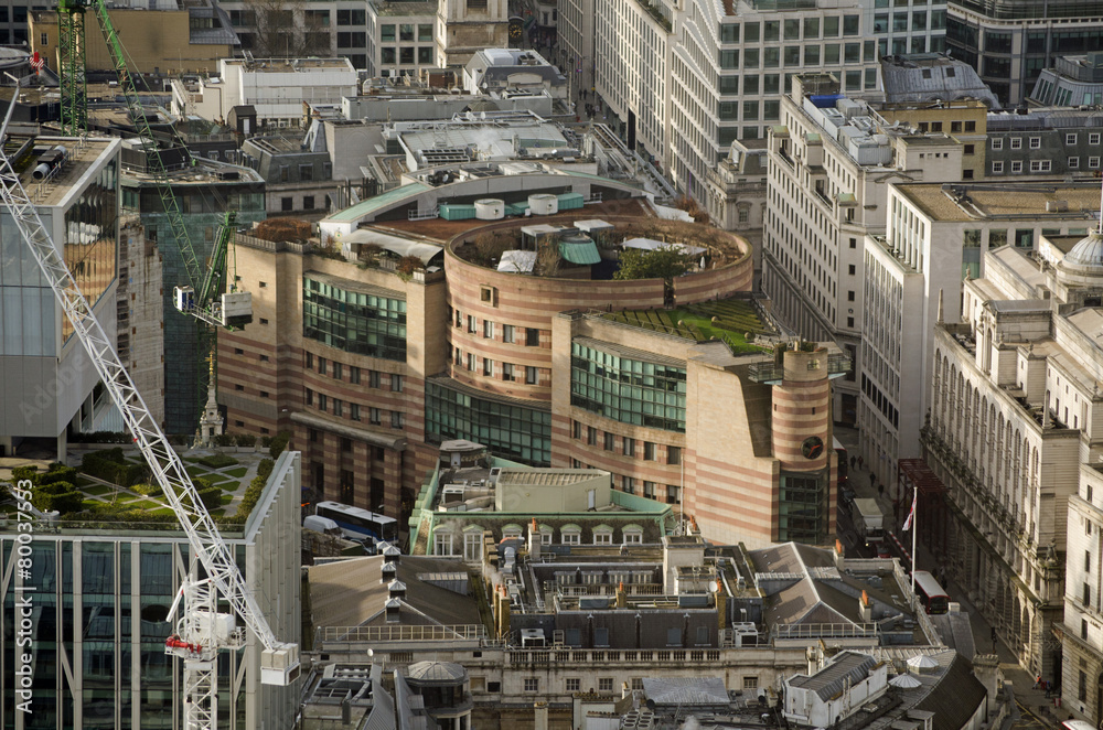 Number One, Poultry, aerial view Number One, Poultry, aerial view