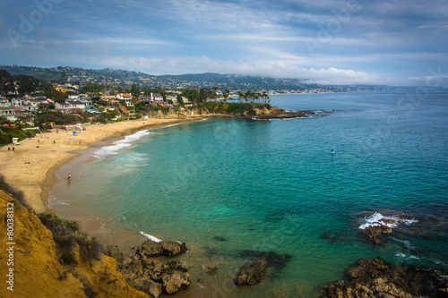 View of the Pacific Coast from Crescent Bay Point Park, in Lagun