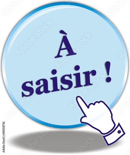 bouton à saisir