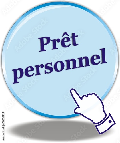 bouton prêt personnel