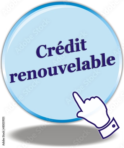 bouton crédit renouvelable