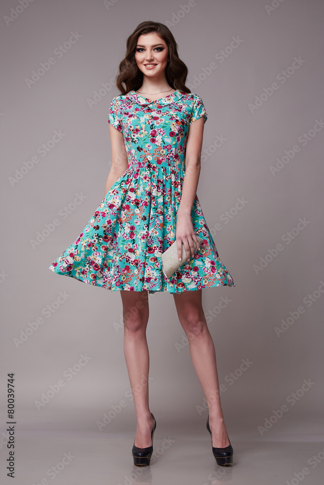 Sexy beauty business woman in fashion dress perfect slim body Sexy beauty business woman in fashion dress perfect slim body