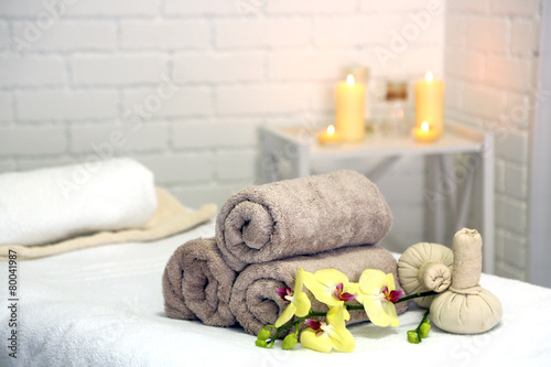 Fototapeta Naklejka Na Ścianę i Meble -  Place for relaxation in modern wellness center