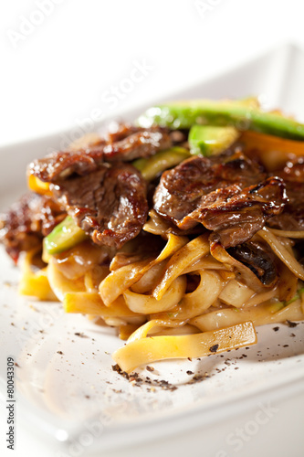 Noodles with Beef